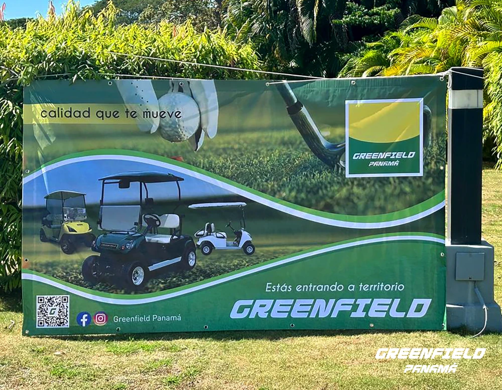 Jugadores de golf en Mantarraya